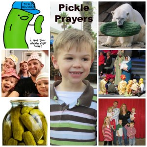 Jesse and his Suits family love pickles!